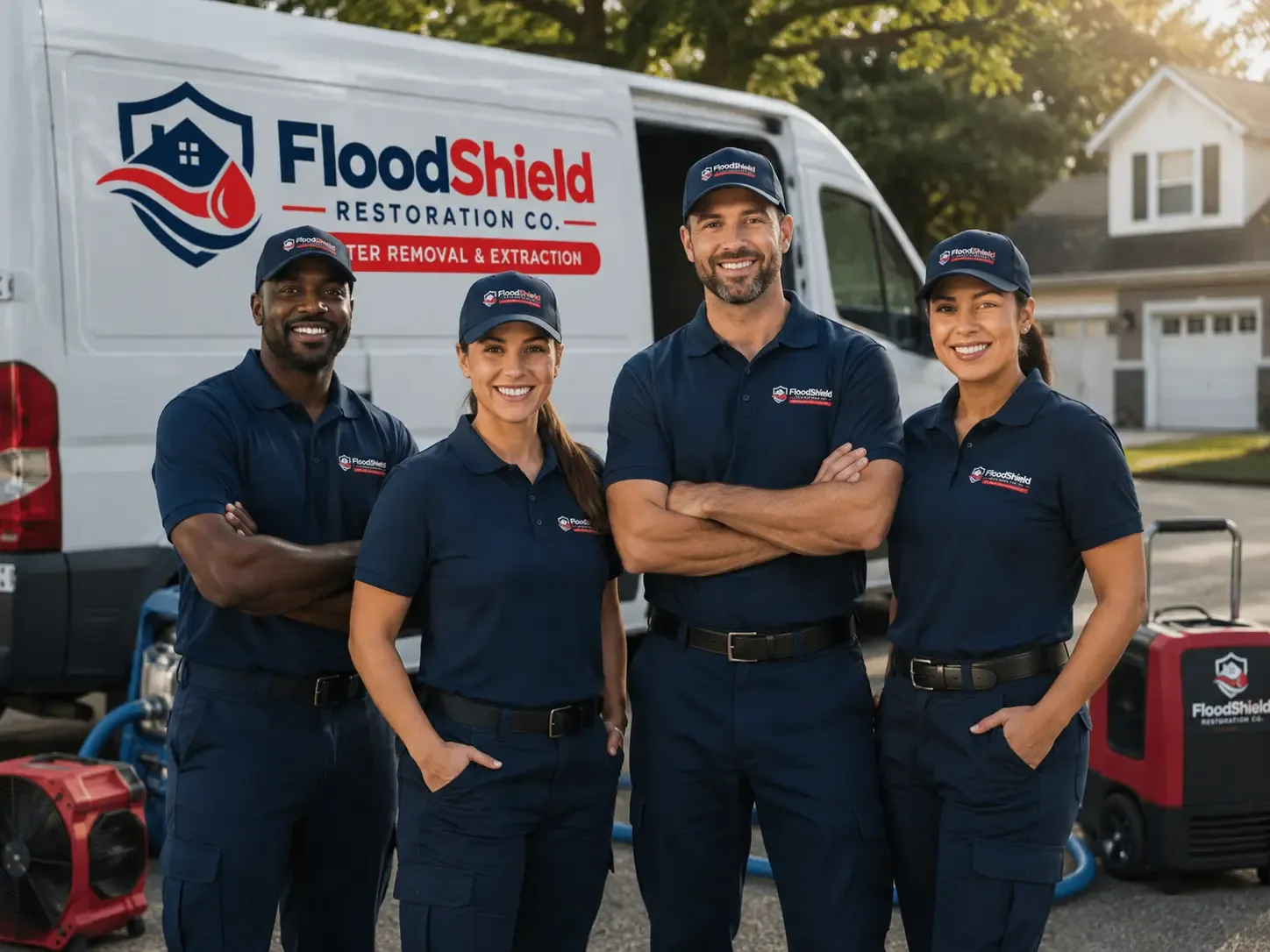 Flood Damage Restoration company in West Unity, OH