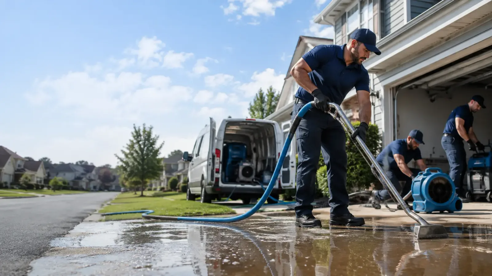 Flood Damage Restoration in West Unity, OH
